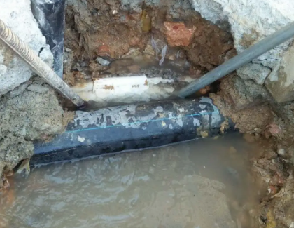普洱市测漏水之水管漏水